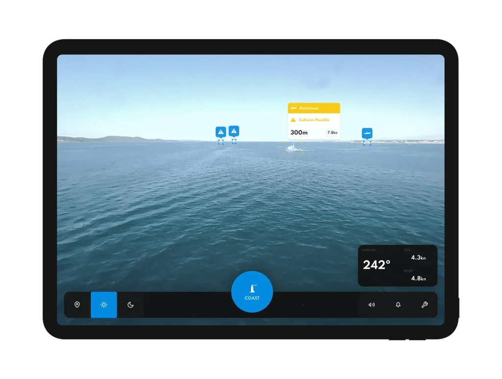 sea.ai app with day interface